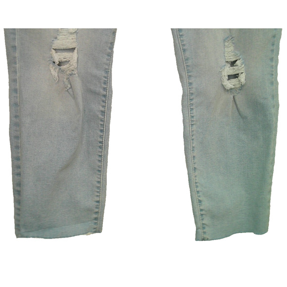 Levis Denizen Light Wash Jeans Distressed Mid Rise Boyfriend Women's 33 size 16 - Picture 3 of 10